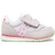 Saucony Baby Jazz Hook & Loop Kids' Sneakers Grey / Pink / Green | AU 703QMAZ